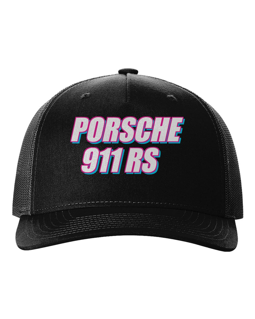 black hat front view with 車魂 mark
