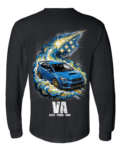 Subaru WRX STI Pleiades Long Sleeve T-Shirt
