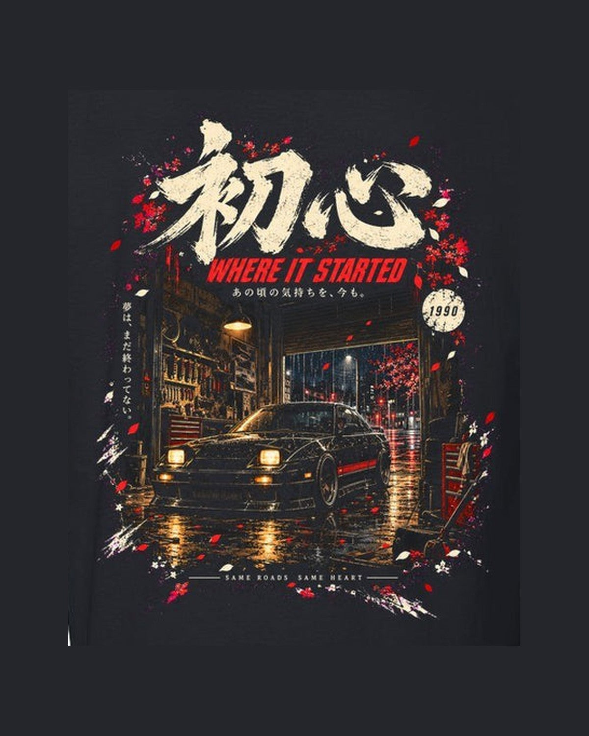 Nissan Silvia S13 Where It Started Shirt, Hoodie & More design only