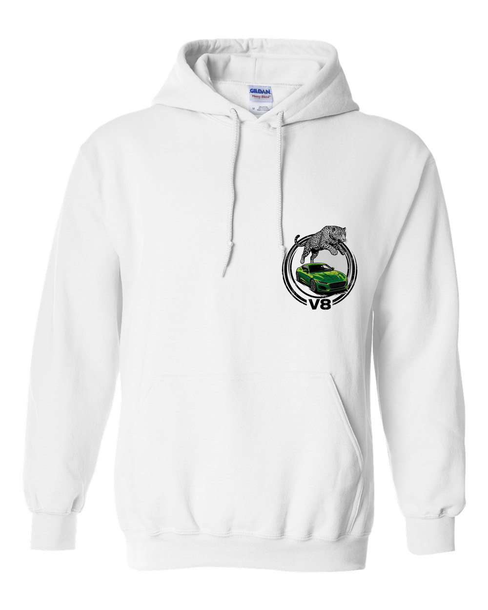 Pull Over Hoodie White front