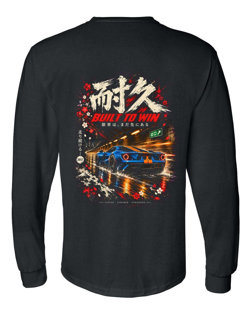 Ford GT Long Sleeve Black back