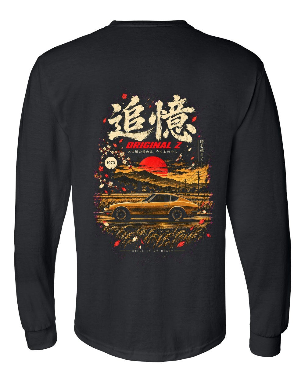 Datsun 240Z Long Sleeve Black back