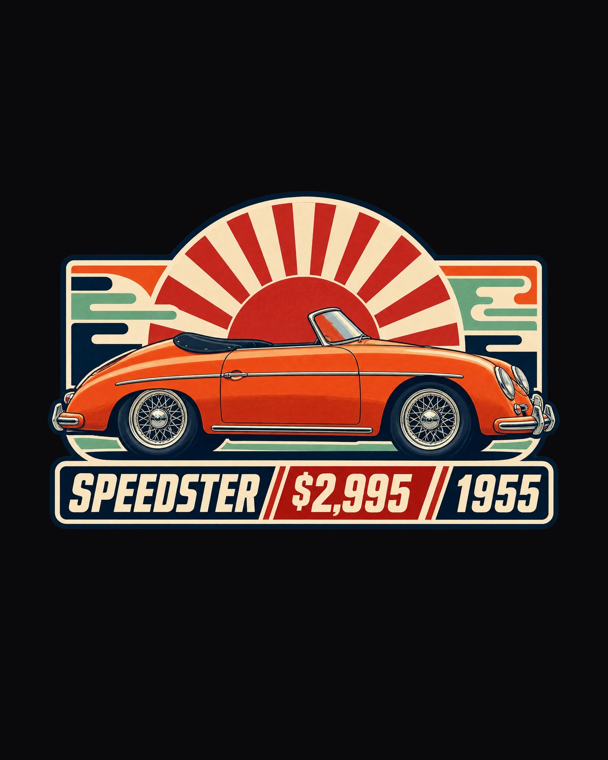 Porsche 911 Five Generations Lineup Shirt, Car Guy Gift design only