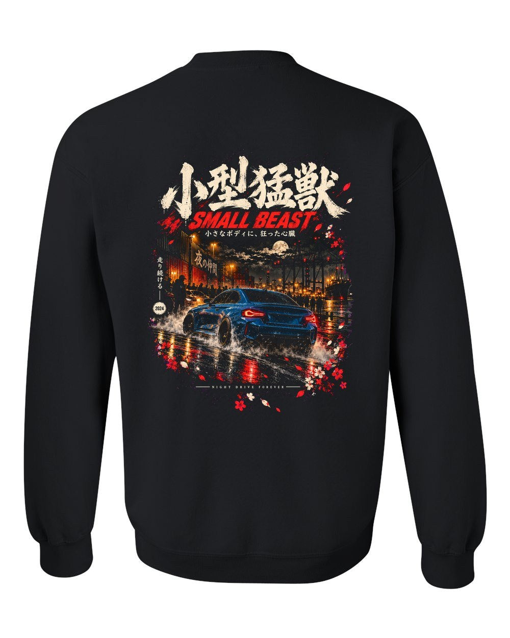 BMW M2 G87 Crewneck Black back