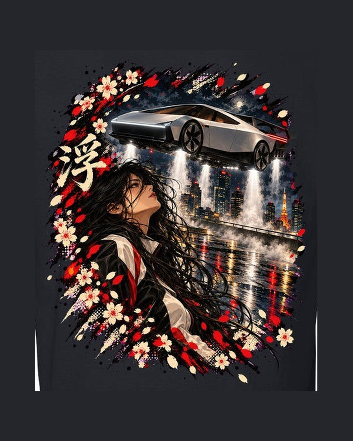 Tesla Roadster 2026 Hover Anime Girl Shirt, Hoodie & More design only