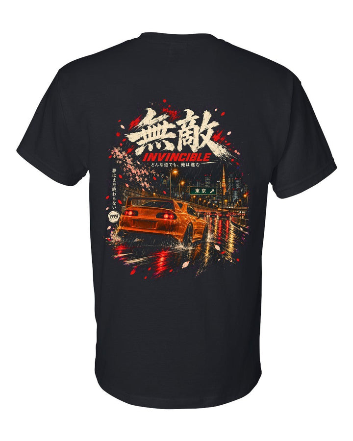 Toyota Supra A80 T-Shirt Black back