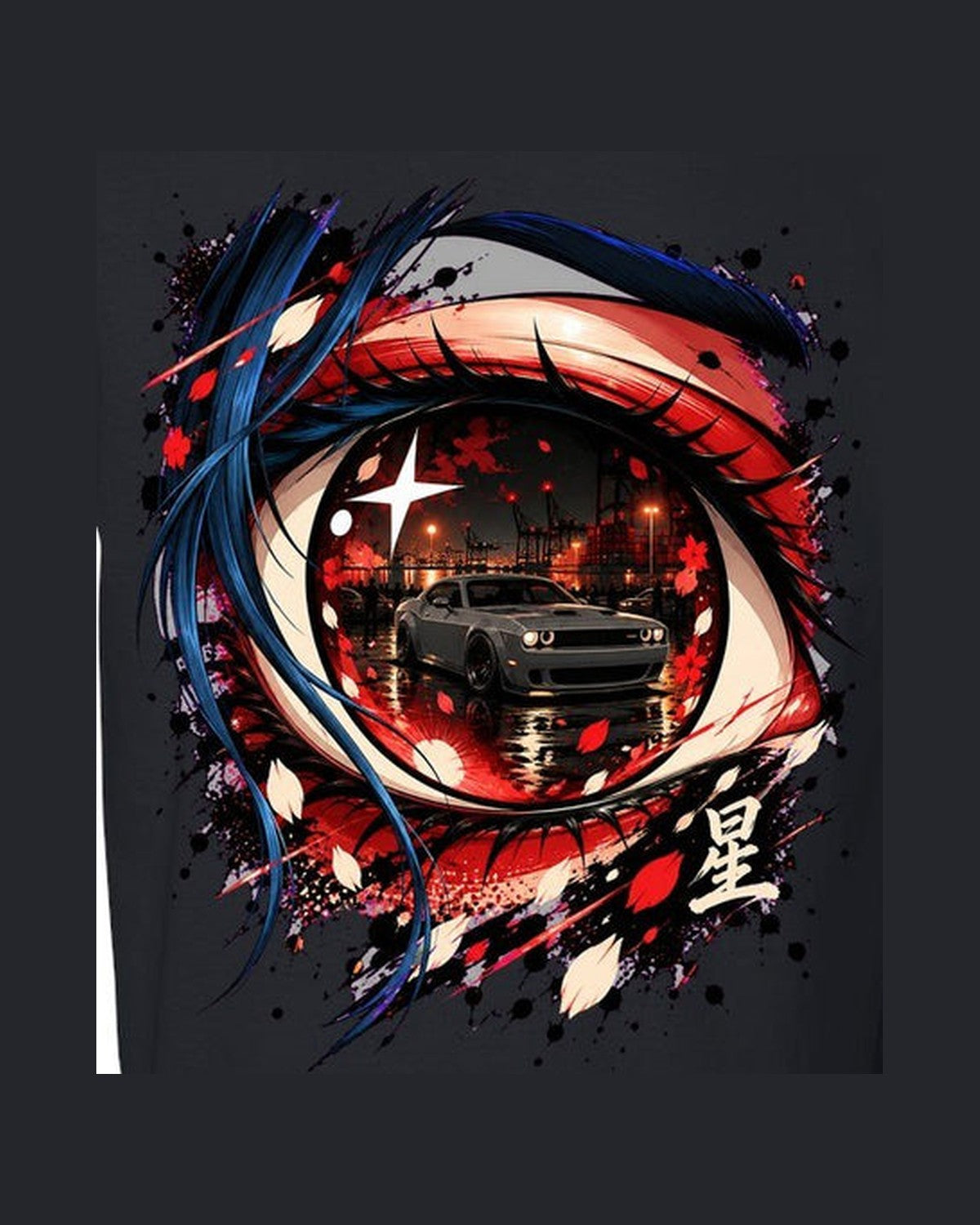 Dodge Challenger Hellcat Anime Girl Shirt, Hoodie & More design only