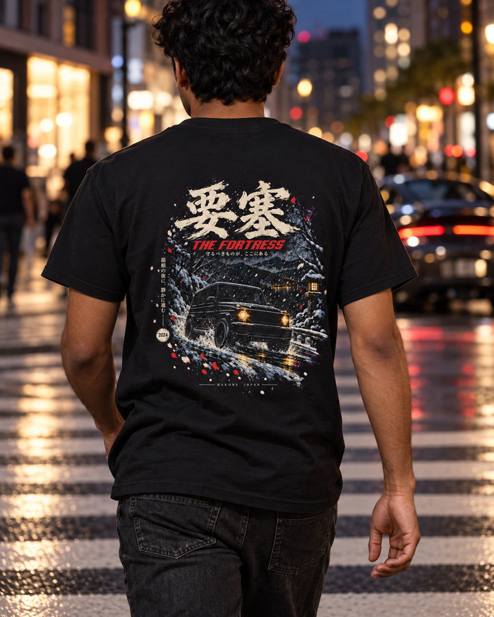 Mercedes-AMG G63 The Fortress Shirt, Hoodie & More T-Shirt Black worn hero
