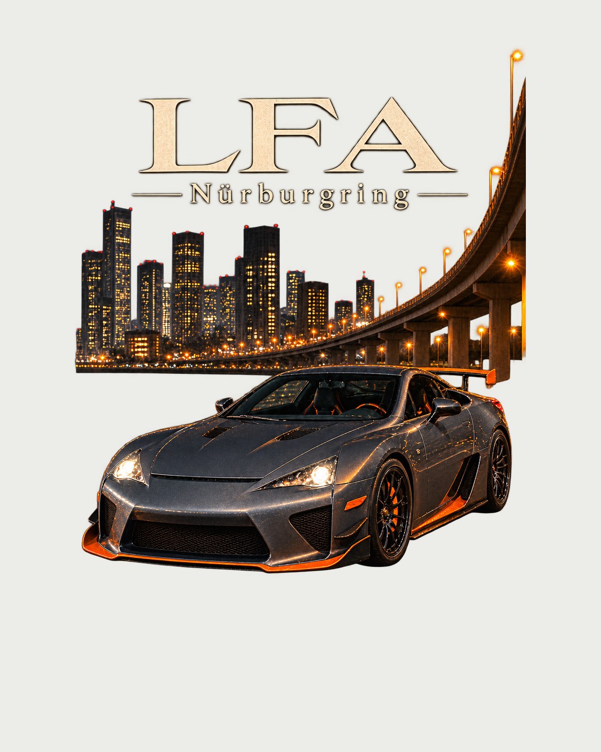 Lexus LFA Digital Cockpit Gauge Shirt, 9,000 RPM Tee design only