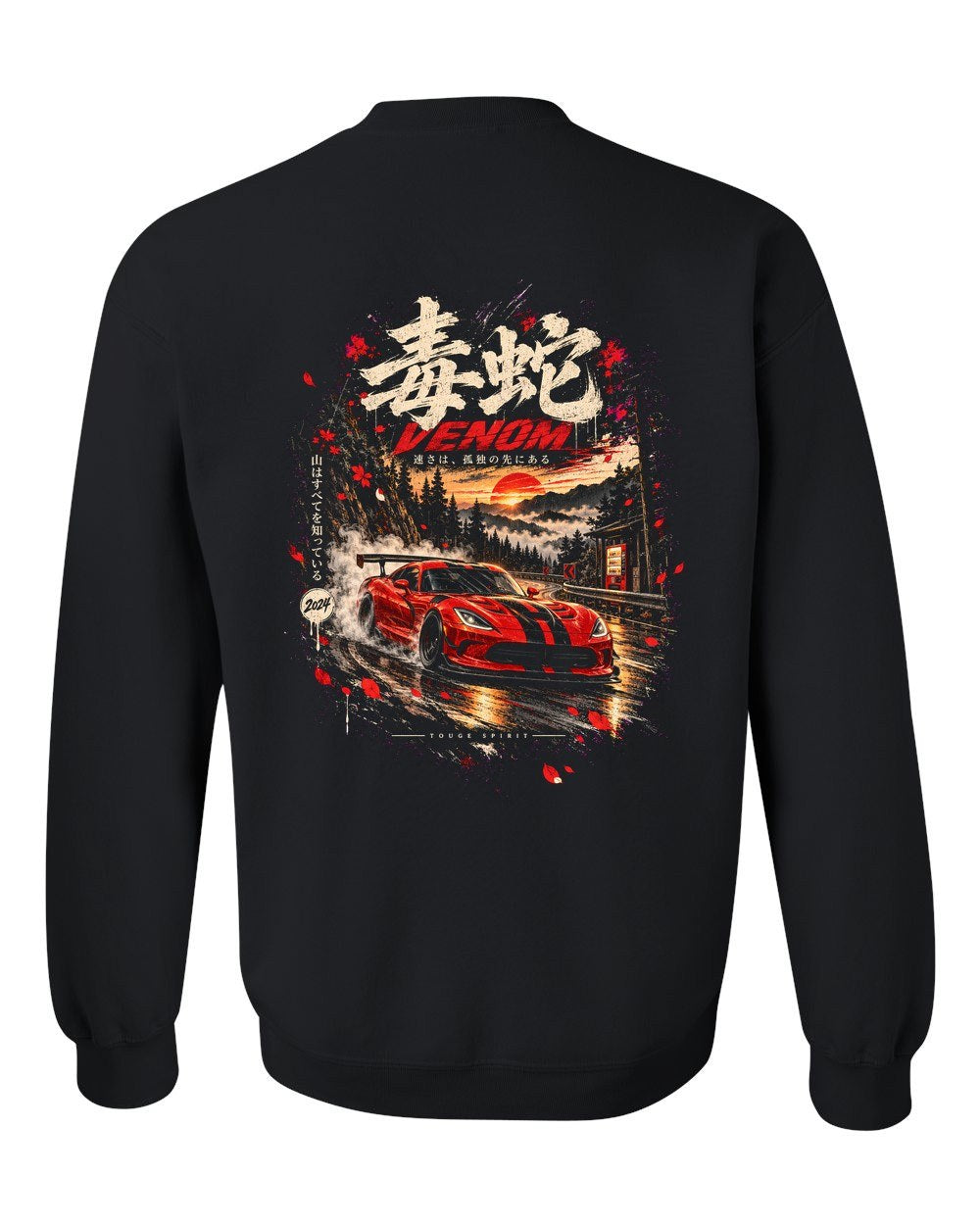 Dodge Viper ACR Crewneck Black back
