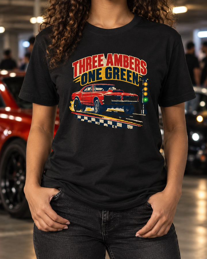 1969 Plymouth Road Runner Drag Poster Shirt, Mopar Tee T-Shirt Black worn hero