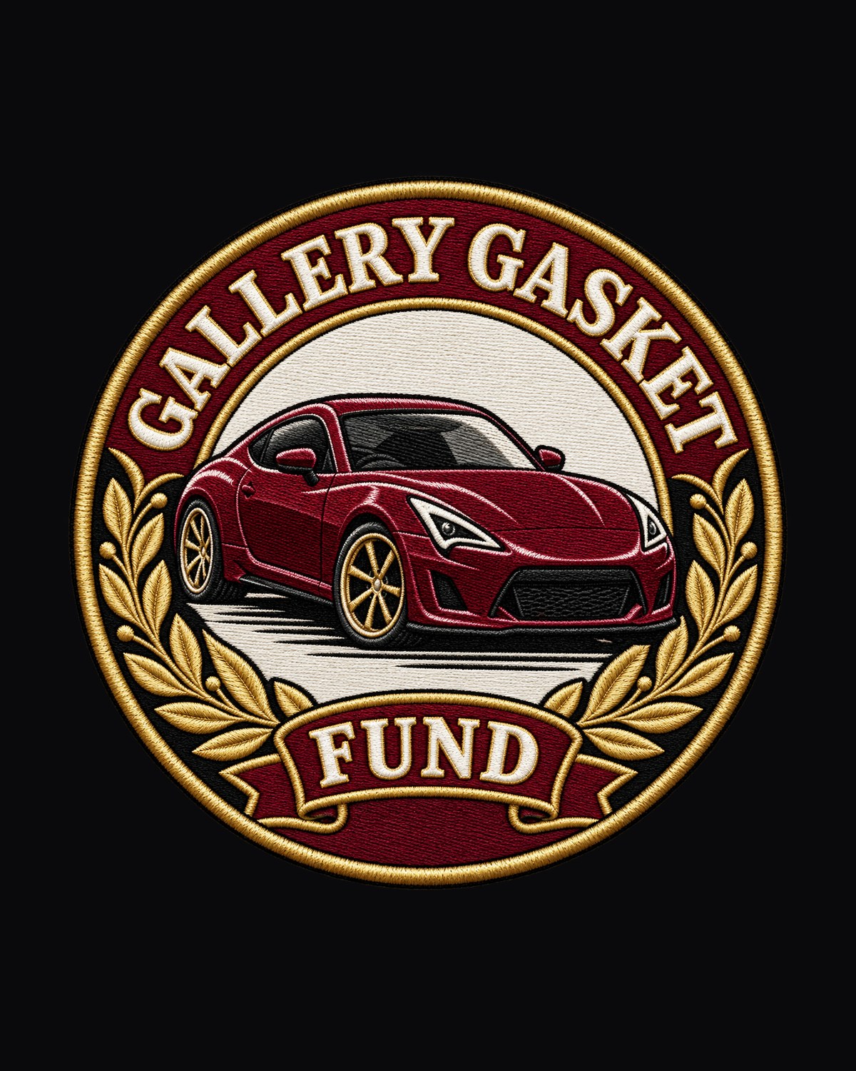 Nissan 350Z Z33 Round Crest Graphic Tee, Gasket Fund design only