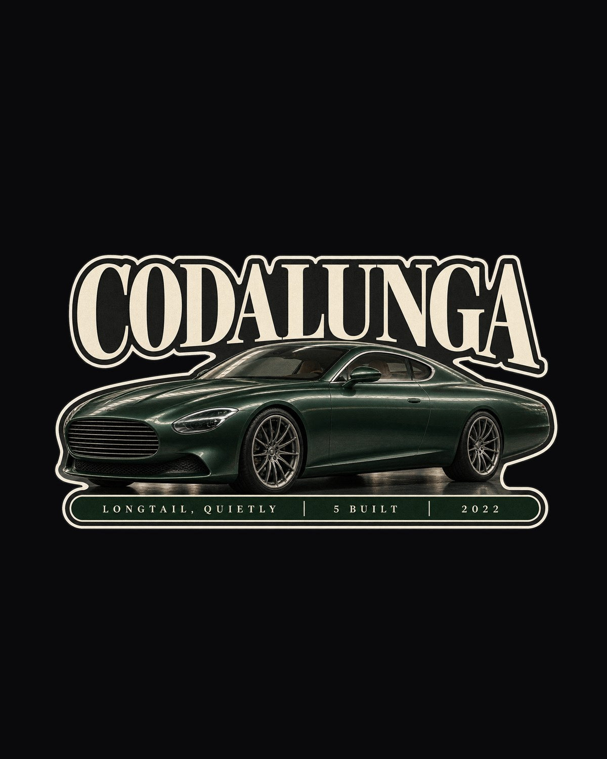 Huayra Codalunga Editorial Shirt, Longtail Pagani Tee design only
