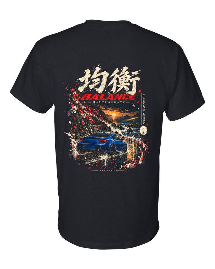 Subaru BRZ T-Shirt Black back