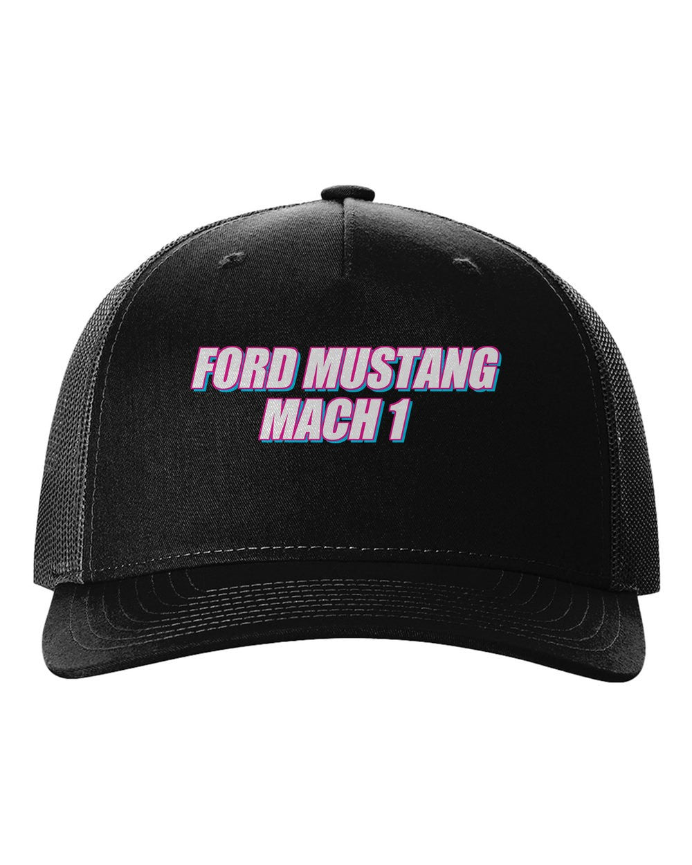 black hat front view with 車魂 mark