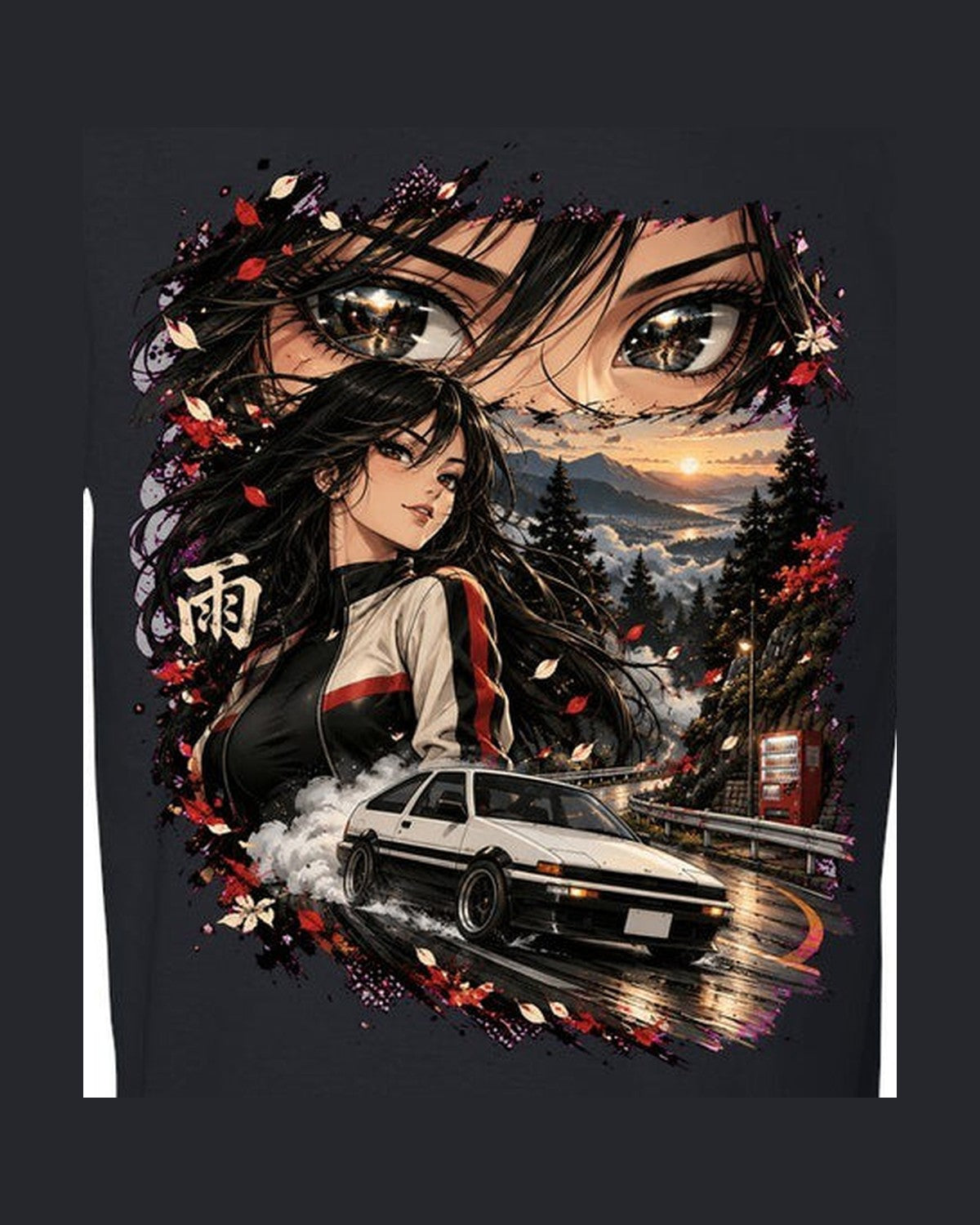 Toyota AE86 Anime Girl Shirt, Hoodie & More design only