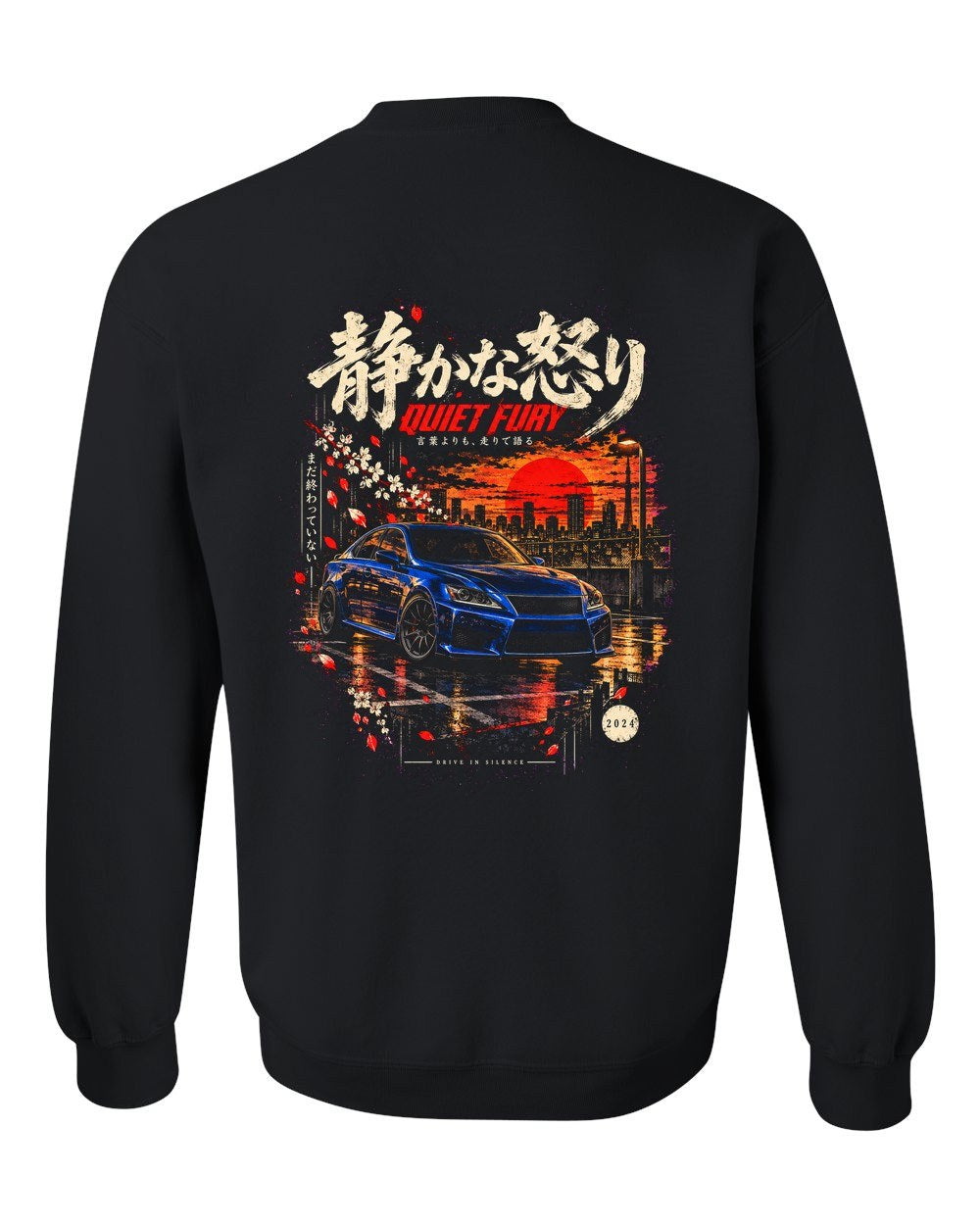 Lexus IS F Crewneck Black back