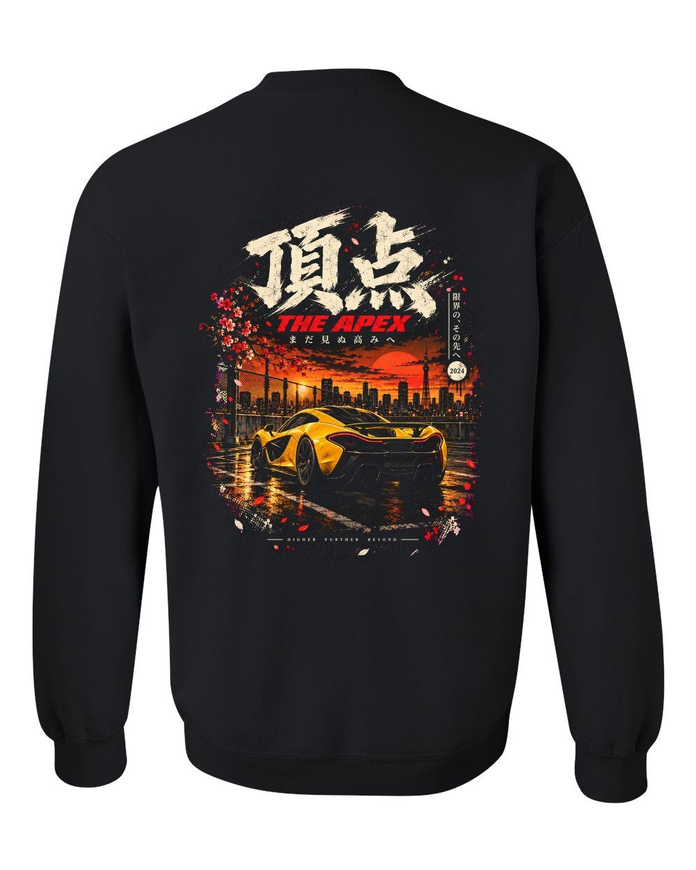 McLaren P1 Crewneck Black back