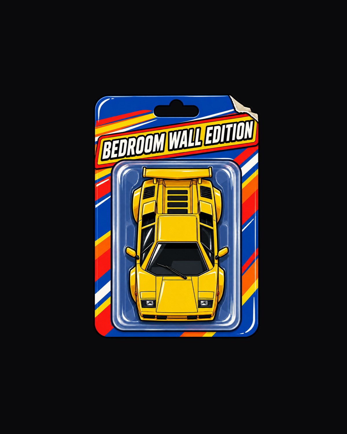 Lamborghini Countach LP400 S Toy Card Shirt, Car Guy Gift design only
