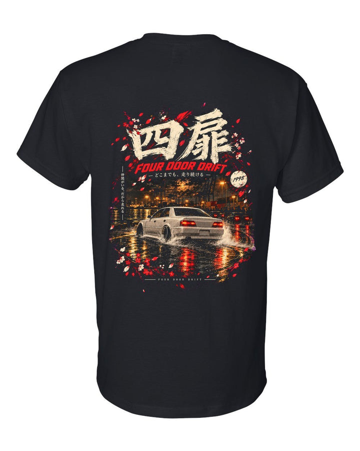 Toyota Chaser JZX100 T-Shirt Black back