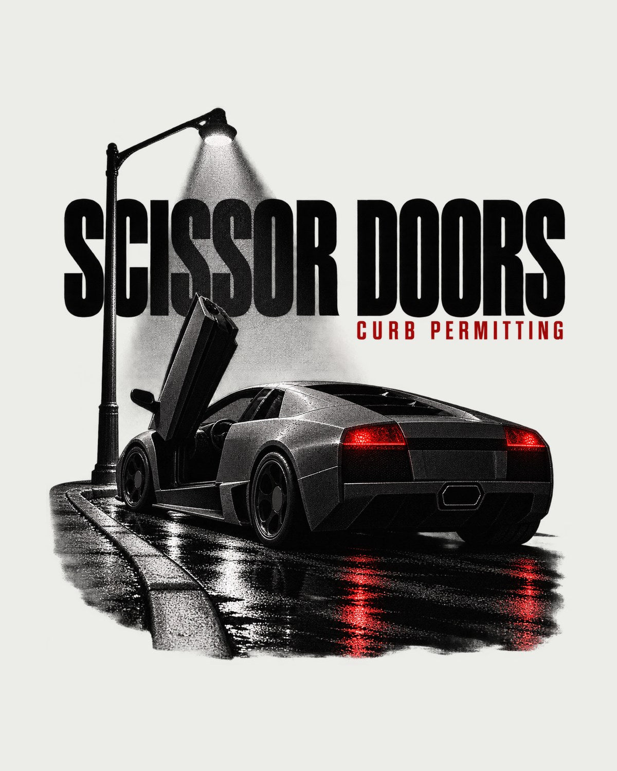 Murcielago LP640 Scissor Doors Garage Night Shirt, Car Guy Tee design only