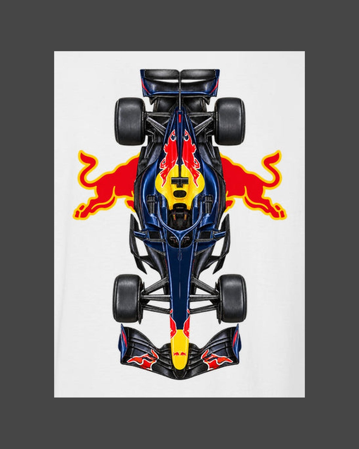 Red Bull RB22 2026 F1 Overhead Poster Shirt, Formula 1 Tee, Design 27 design only
