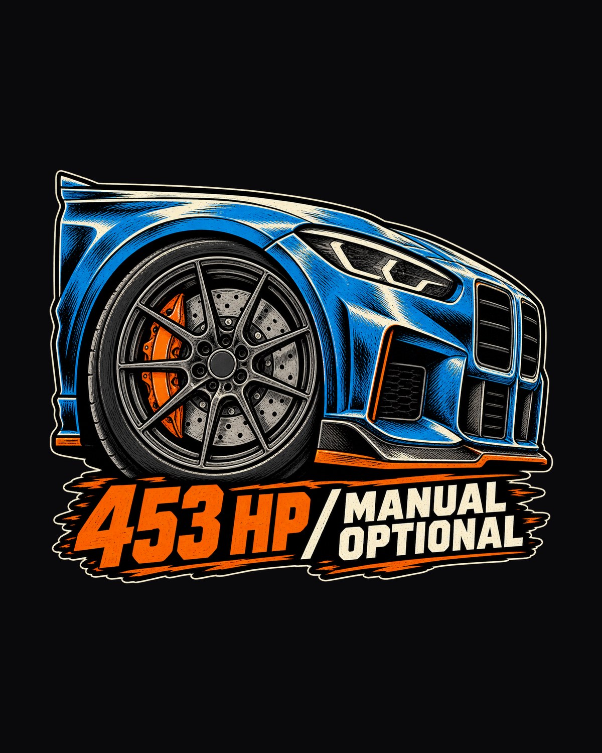 BMW M2 F87 Shield Crest Shirt, Chargepipe Fund Humor design only