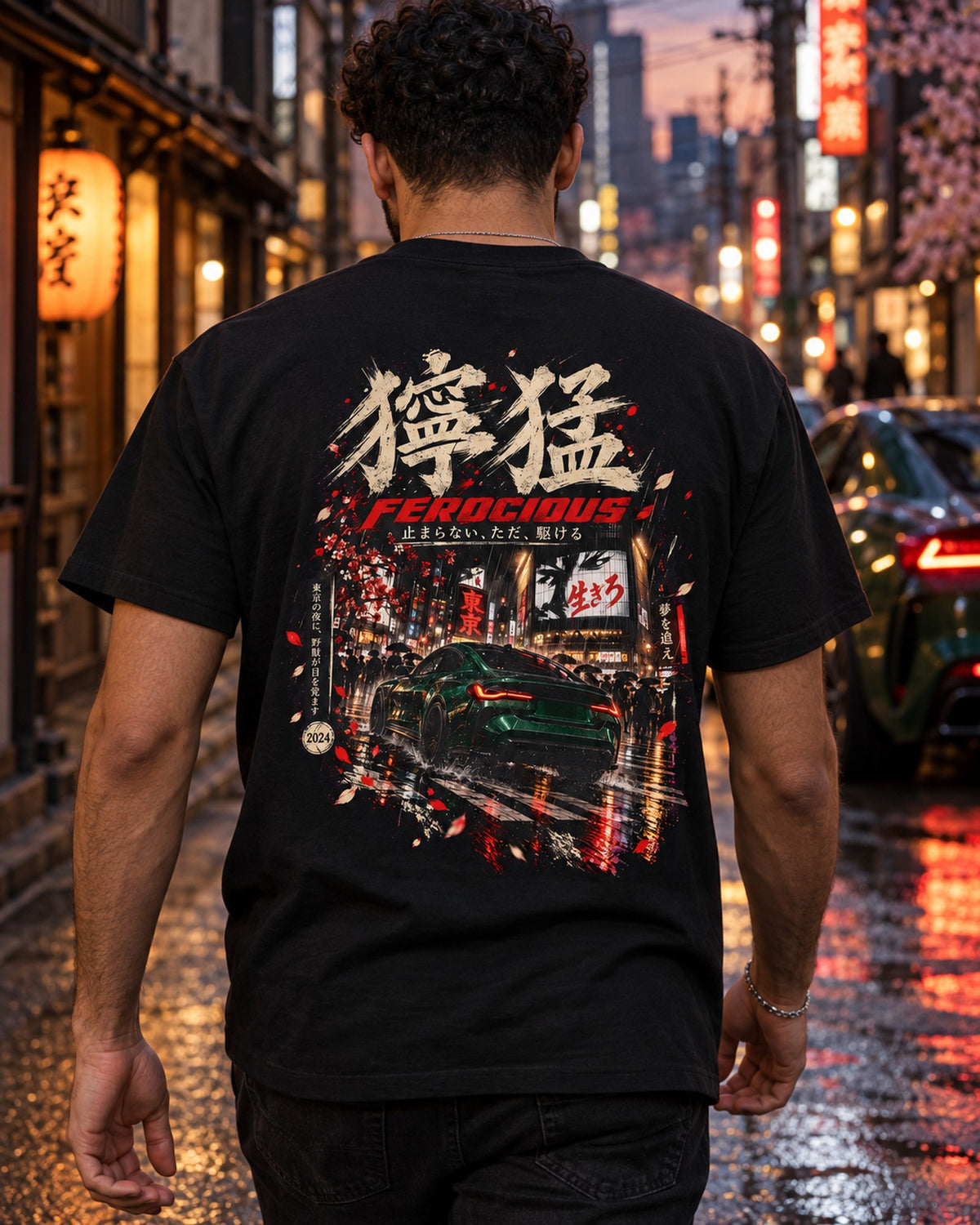 BMW M4 G82 Ferocious Shirt, Hoodie & More T-Shirt Black worn hero