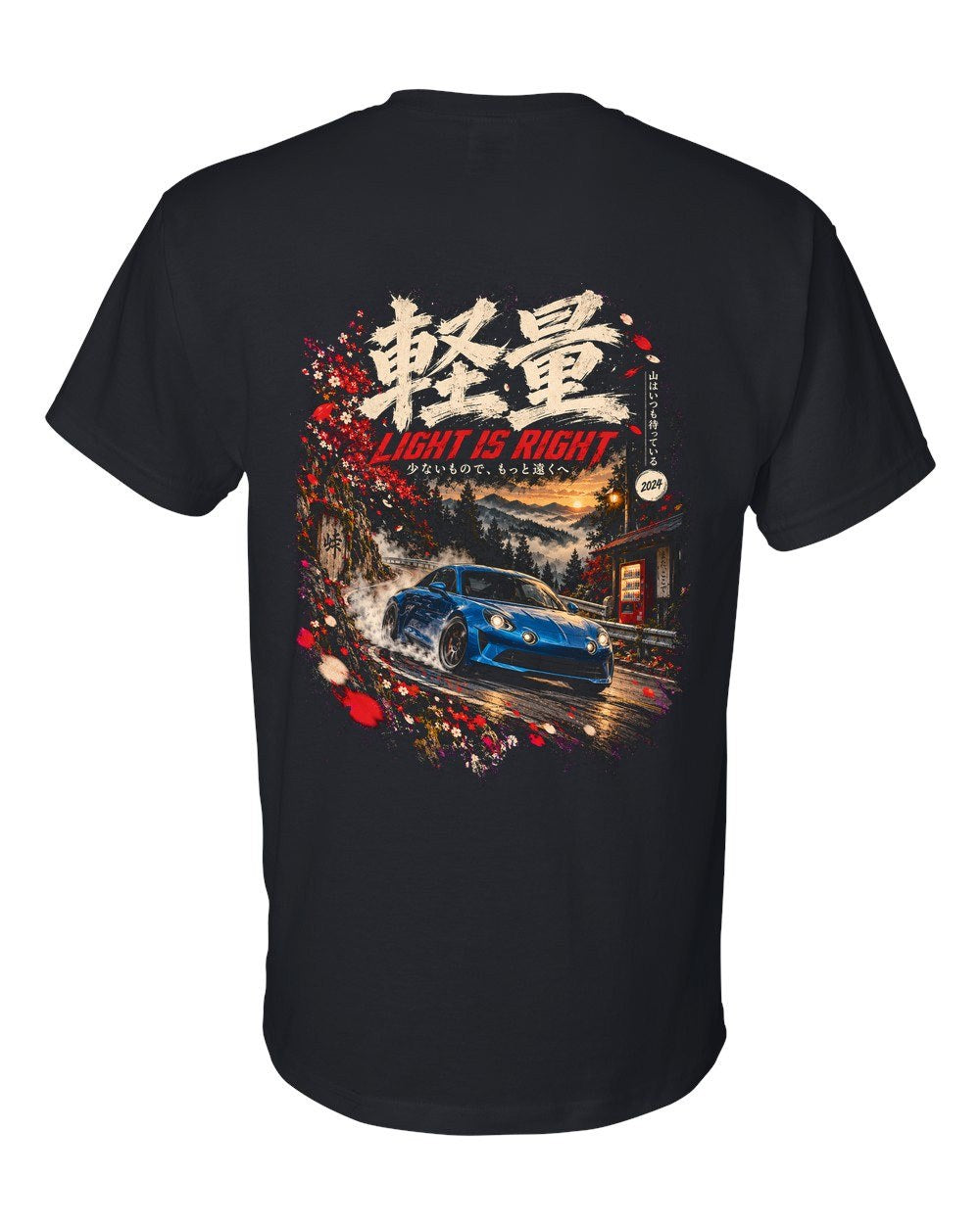 Alpine A110 T-Shirt Black back