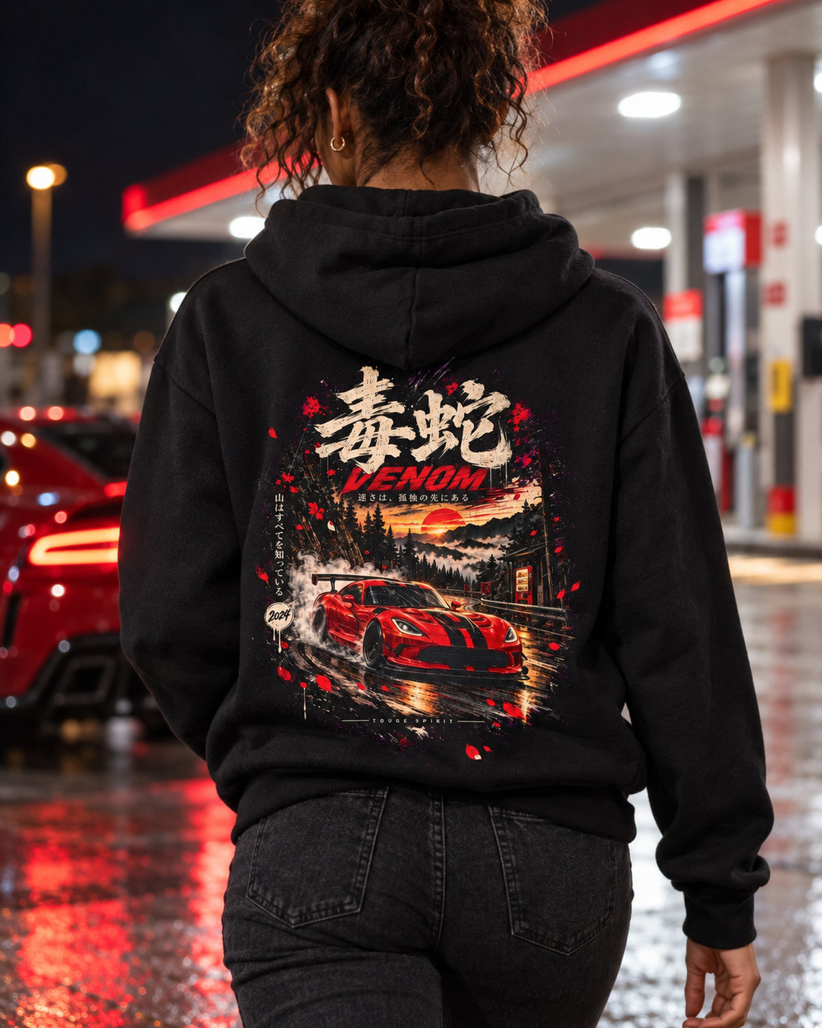Dodge Viper ACR Venom Shirt, Hoodie & More Pull Over Hoodie Black worn hero