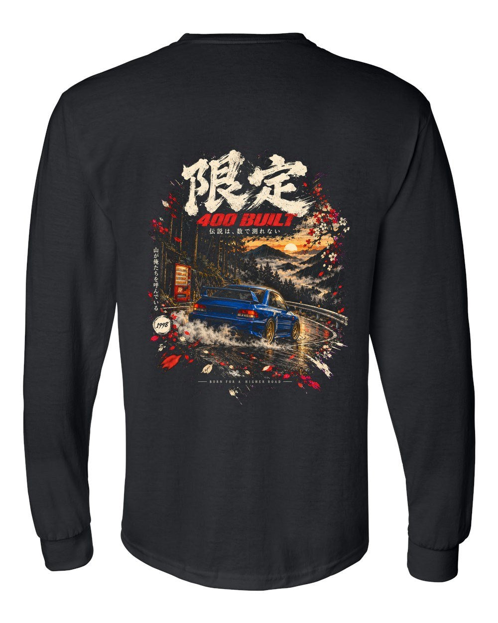 Subaru Impreza 22B Long Sleeve Black back