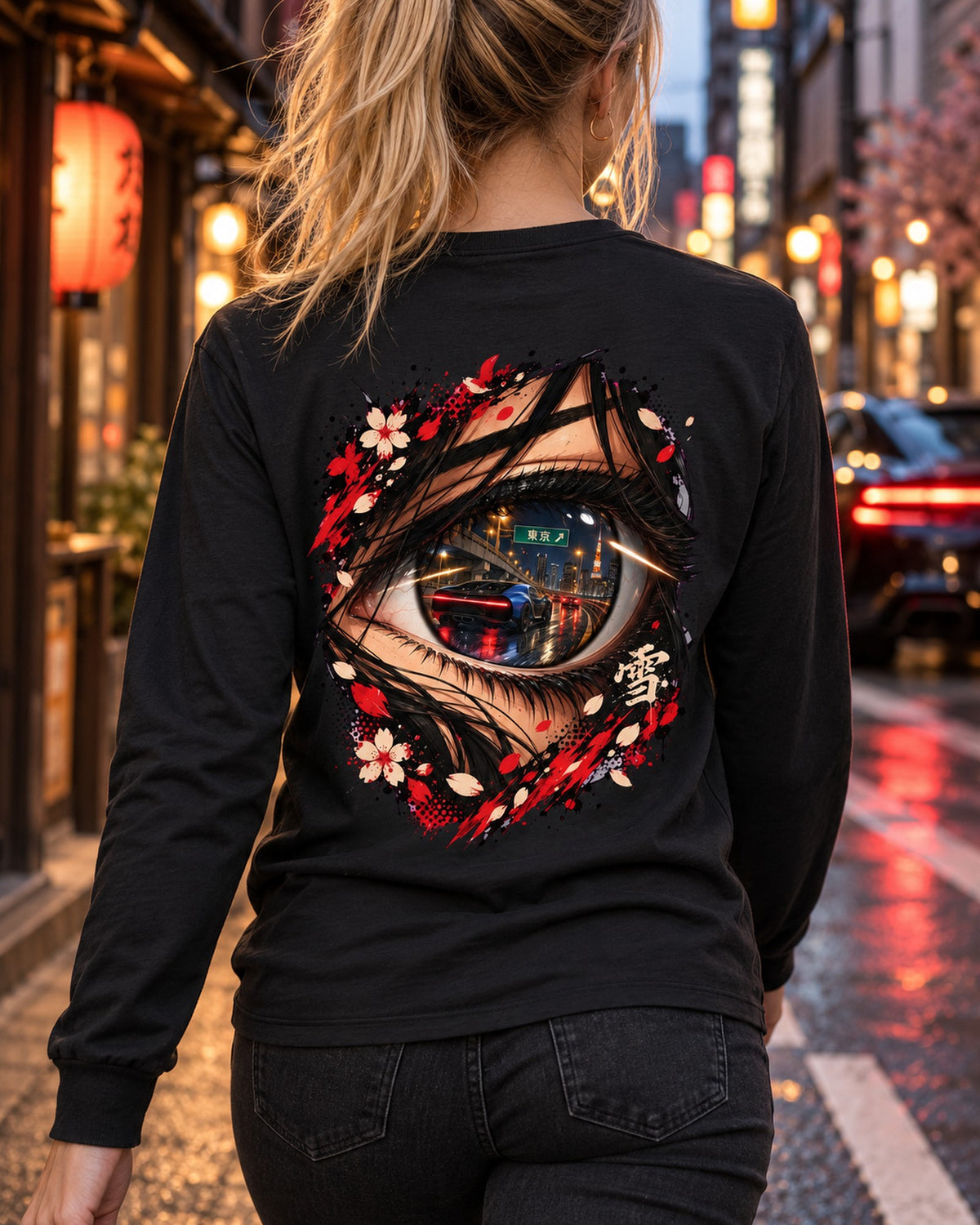 Bugatti Chiron Anime Girl Shirt, Hoodie & More Long Sleeve Black worn hero