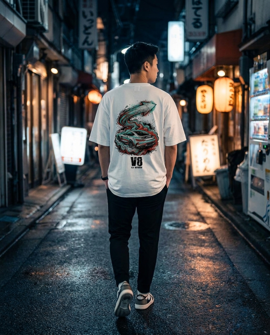 White T-Shirt street