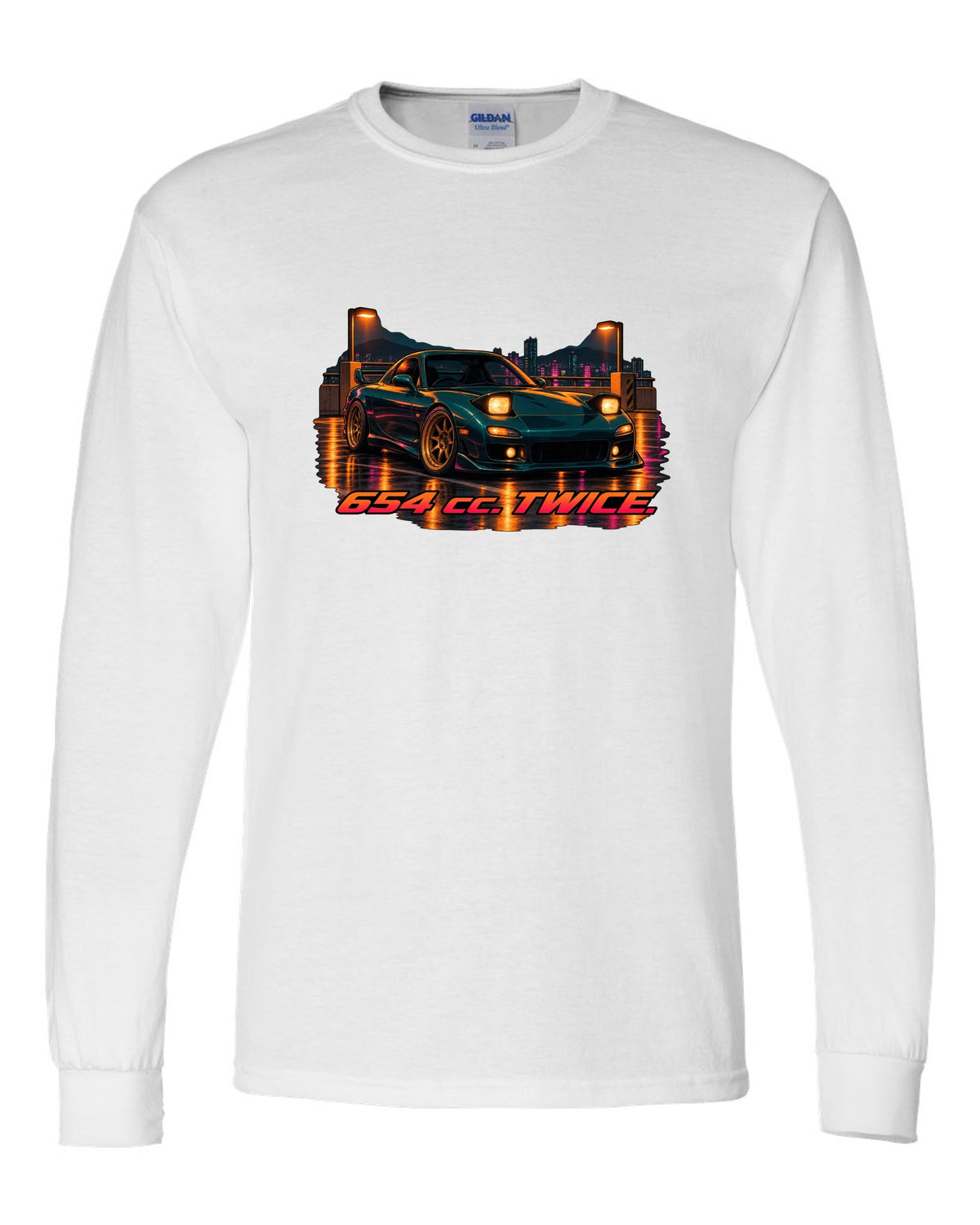 16-bit pixel art Mazda MX-5 NB roadster driving an open road white long sleeve front view with the design