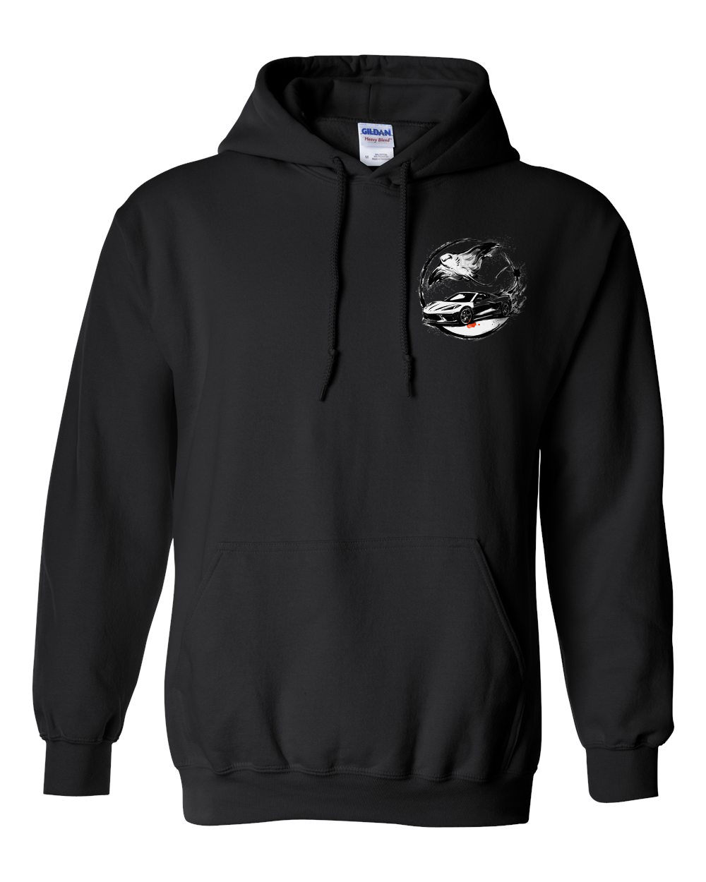 Stingray Blade Hoodie Black front