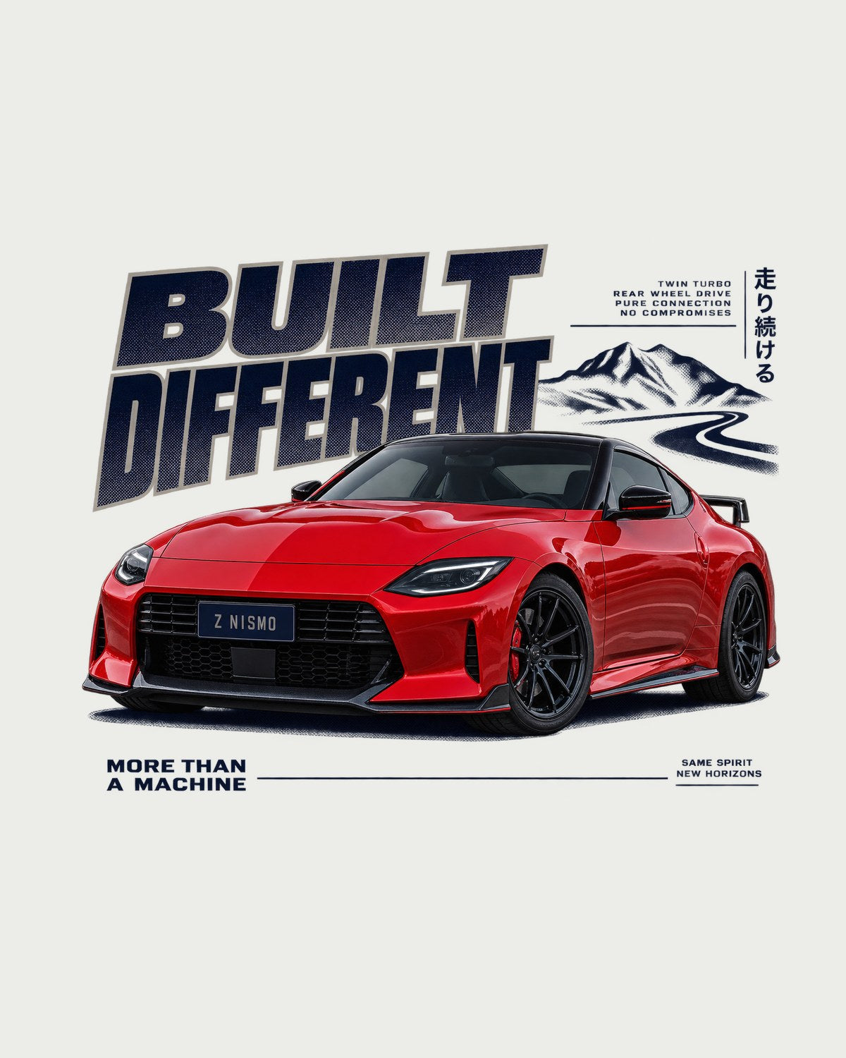 Nissan Z NISMO RZ34 Dossier Shirt, Automatic-Only Spec Tee design only