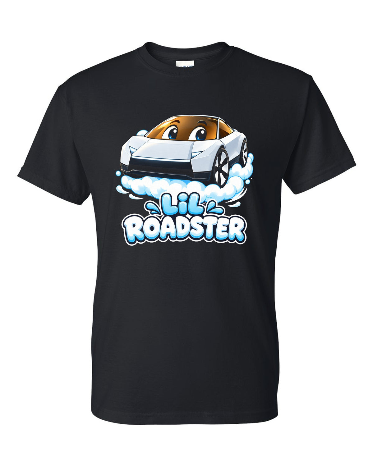 Lil Roadster T-Shirt Black front