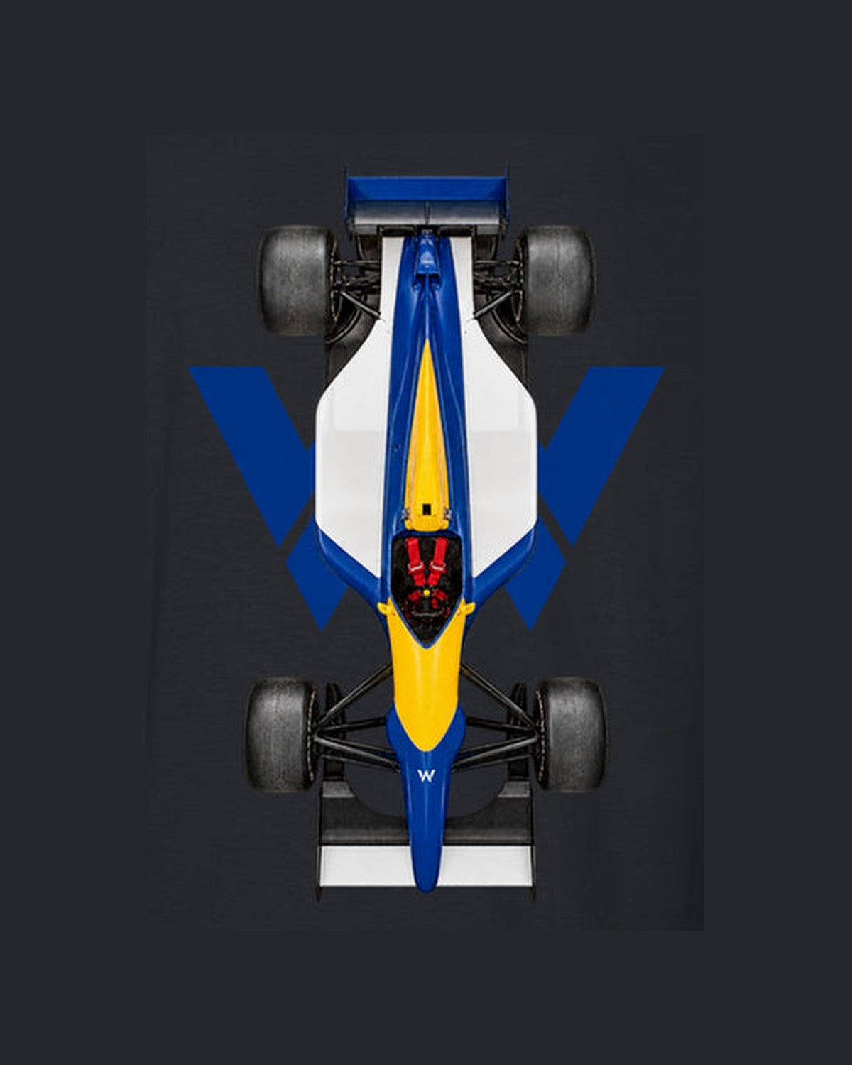 Williams FW14B 1992 Classic F1 Overhead Poster Shirt, Formula 1 Tee design only