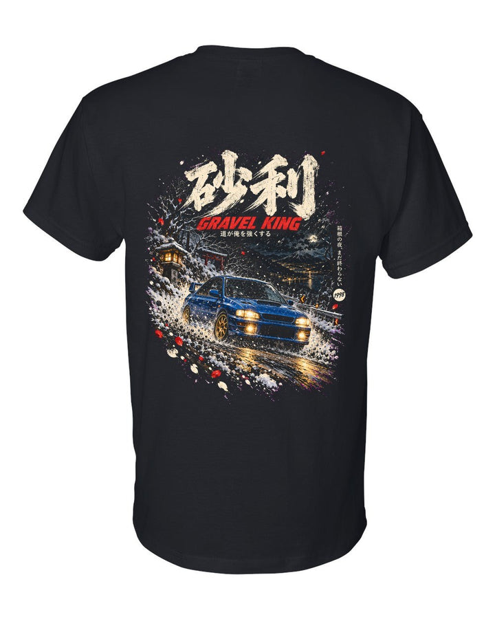Subaru WRX STI GC8 T-Shirt Black back