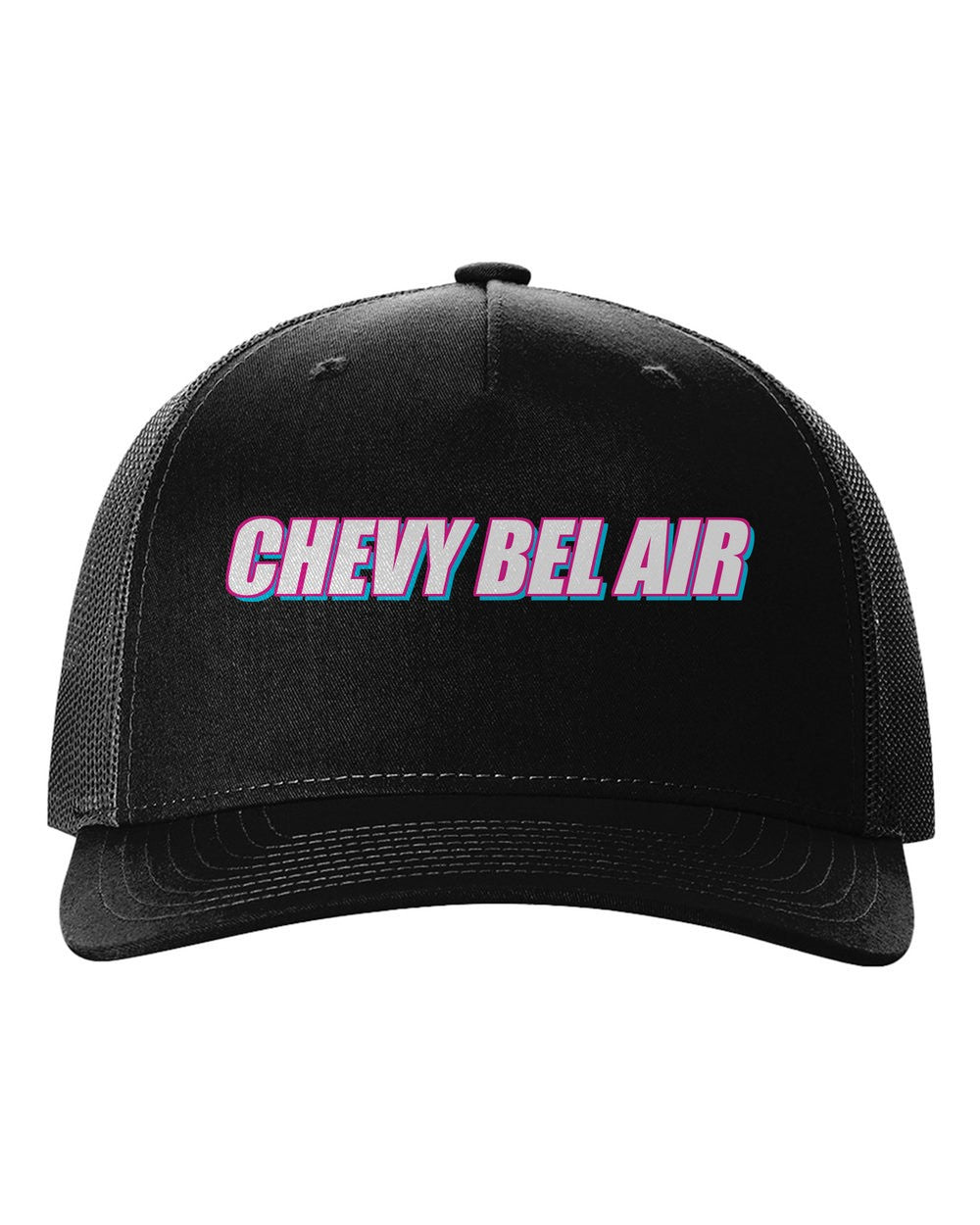black hat front view with 車魂 mark