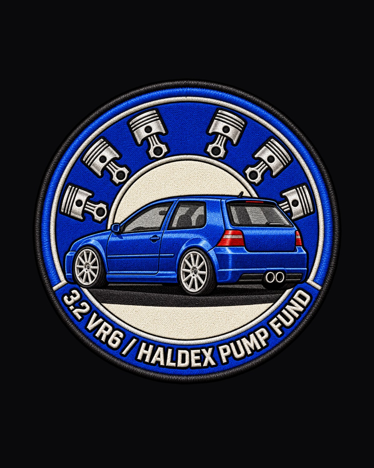 VW Golf R32 Mk4 3.2 VR6 Haldex Crest Shirt, Car Guy Gift design only