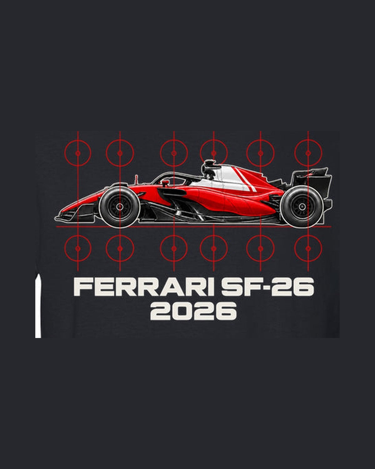 Ferrari SF-26 F1 2026 Body Stations Shirt, Formula 1 Fan Tee design only
