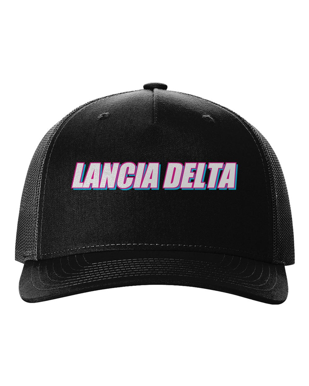 black hat front view with 車魂 mark