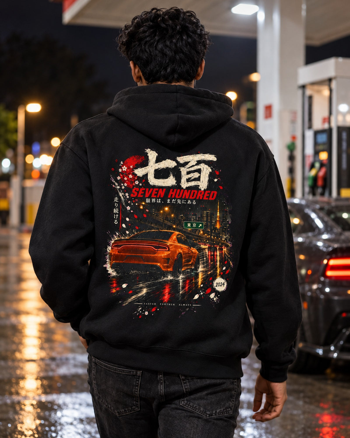 Dodge Charger Hellcat Seven Hundred Shirt, Hoodie & More Pull Over Hoodie Black worn hero