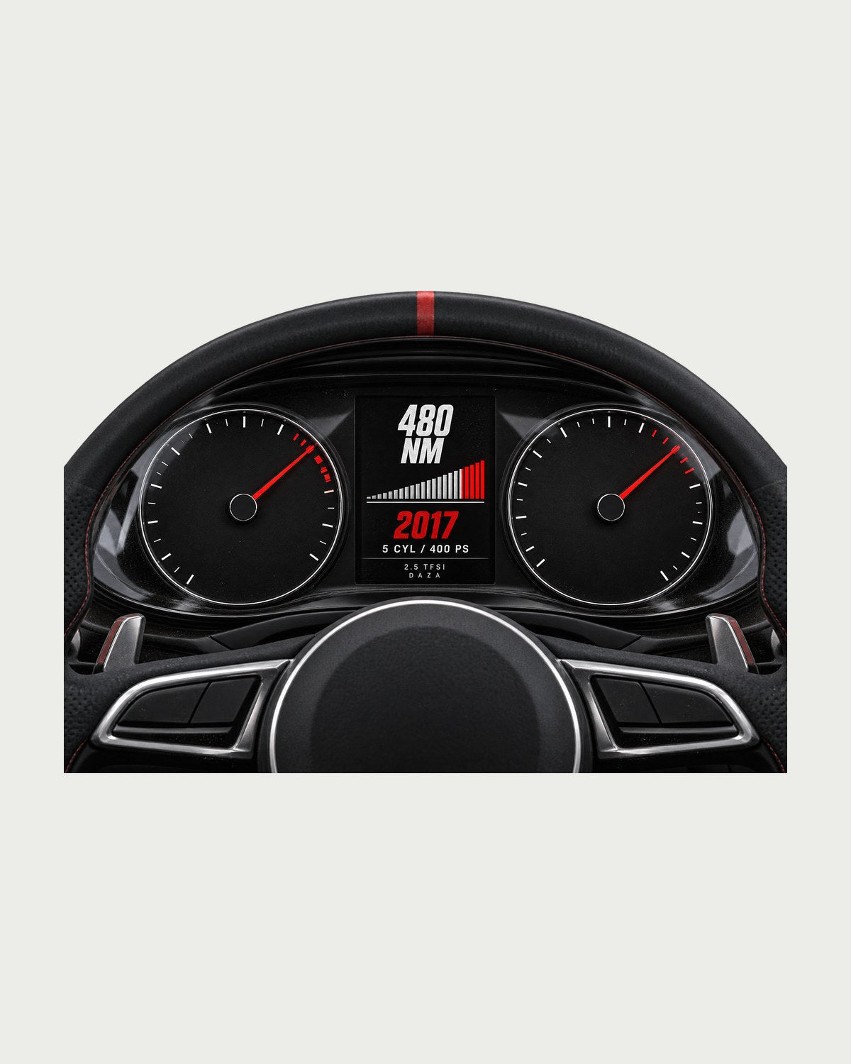 Audi RS3 8V Five-Cylinder Cockpit Gauge Shirt, Car Gift design only