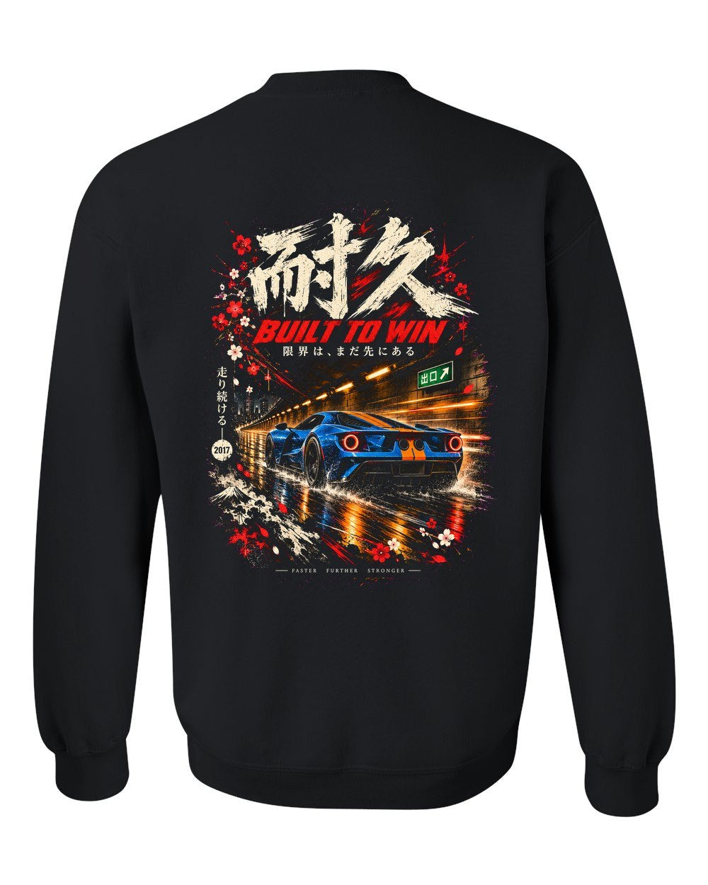 Ford GT Crewneck Black back