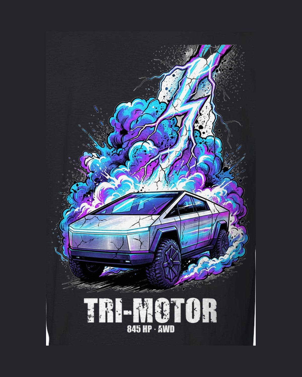 Tesla Cybertruck Bolt T-Shirt design only