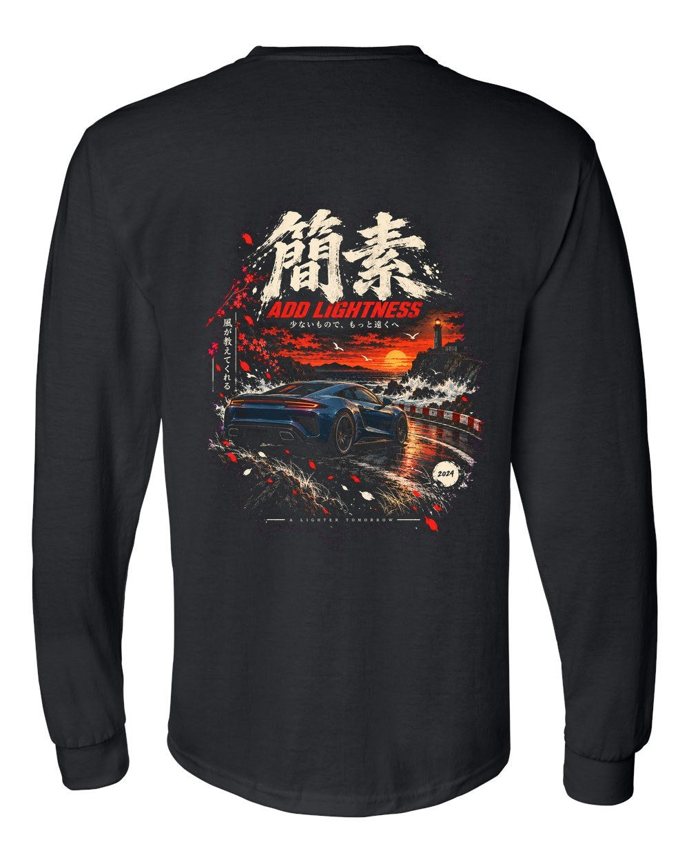 Lotus Emira Long Sleeve Black back