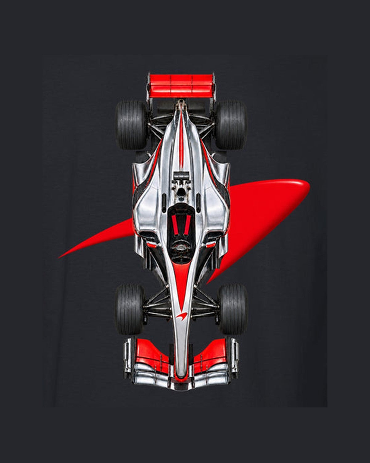 Mclaren MP4 23 2008 Classic F1 Overhead Poster Shirt, Formula 1 Tee design only