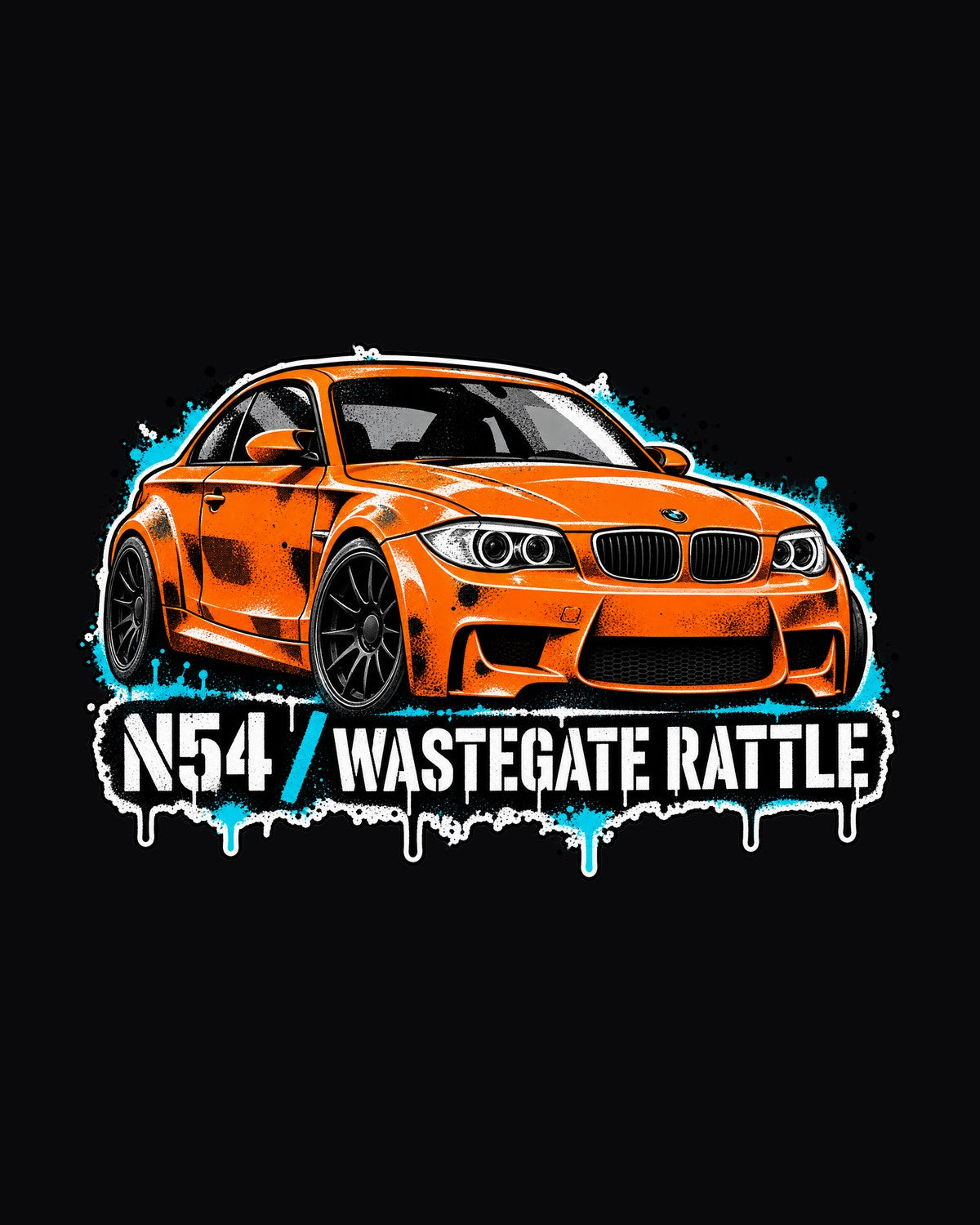 Louvre Rear Varsity Crest Shirt, BMW M1 E26 print design only